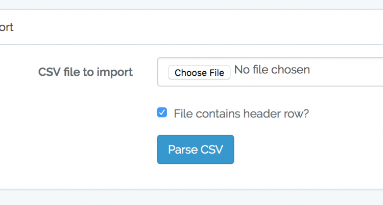 How to import the CSV into Laravel and choose correspondence fields ...